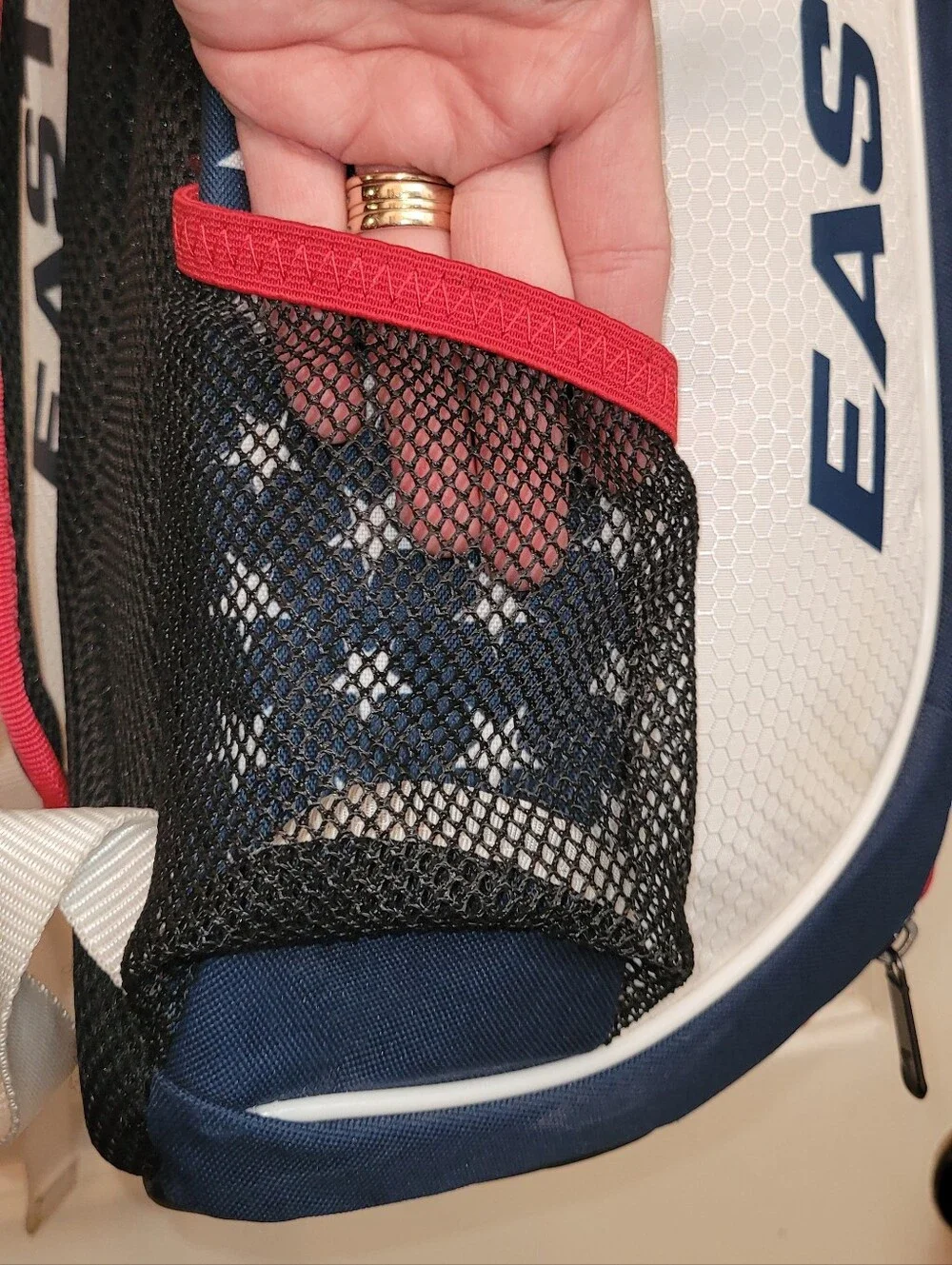 Easton Patriotic Navy, White and Red Stars Backpack